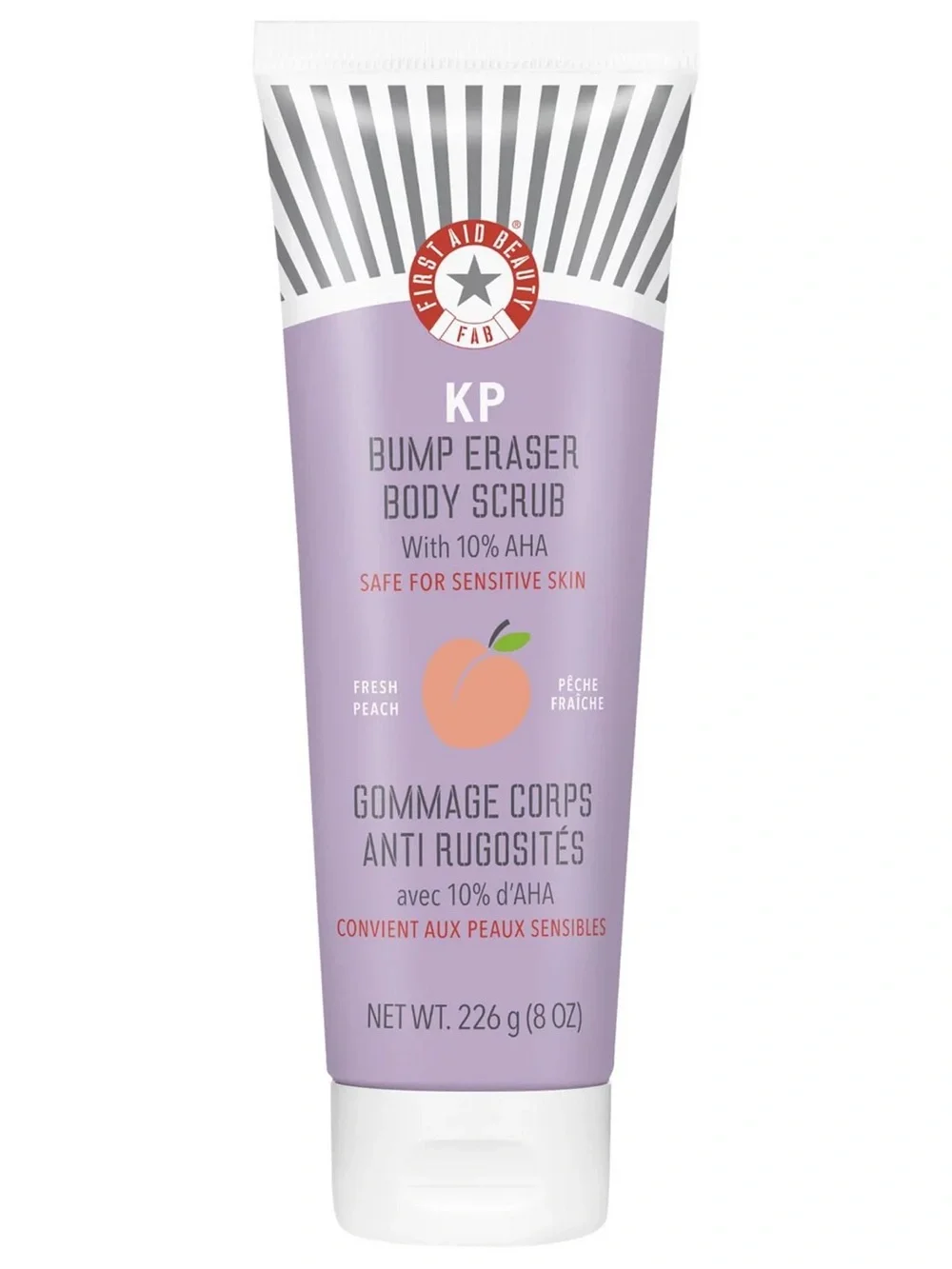 NWT First Aid Beauty KP Bump Eraser Body Scrub - Peach